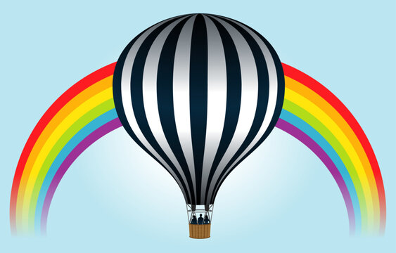 Montgolfière Ar en ciel 2