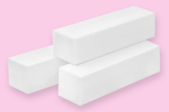 3 Nagel Buffer Hintergrund pink