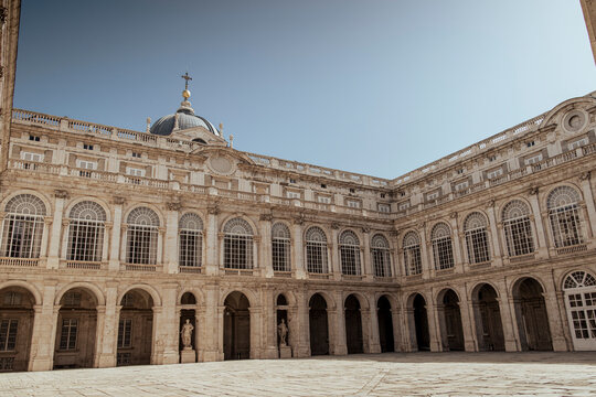 Royal Palace of Madrid. Spain. Europe.