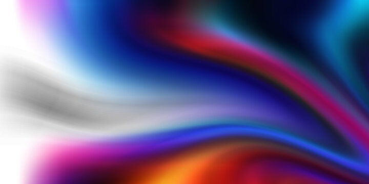 Vibrant gradient wave background with soft focus effect for modern design