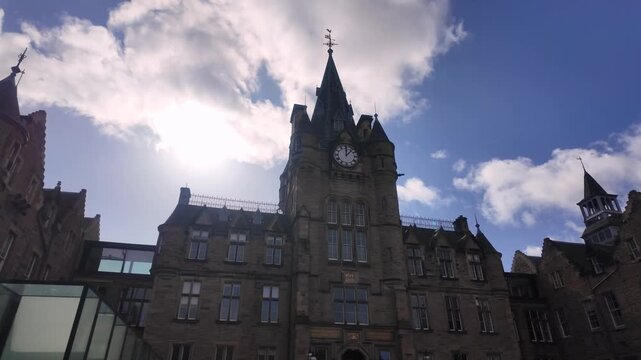 Cinematic Edinburgh Gothic Architecture Castles and Historic Kirkyards