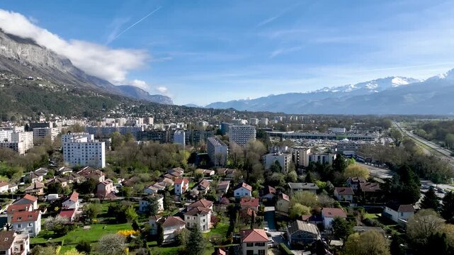 Meylan Cityscape with Residential Homes