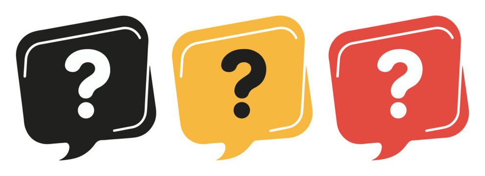 question mark help icon symbol