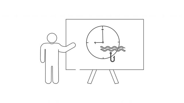 Explaining Time and Tides - A Simple Visual Presentation.