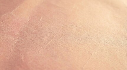 Fototapeta premium Soft peach pink subtle scratched distressed paper texture background