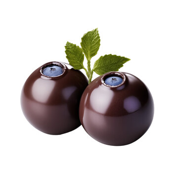 chocolate covered blueberry png