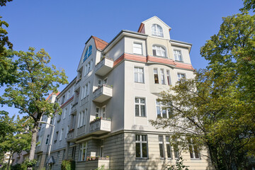 Altbau, Elsastraße, Sarrazinstraße, Friedenau, Schöneberg, Berlin, Deutschland © Frank
