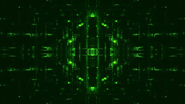 futuristic data flow with bright glowing green lines and shiny particles it resembles a digital data visualization - networking, technology, data flow, cybersecurity, digital transformation