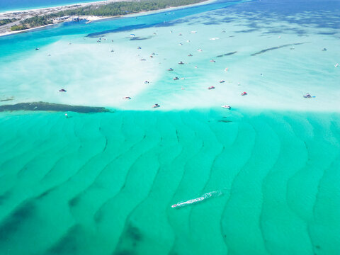 Crab Island Sandbar of Destin