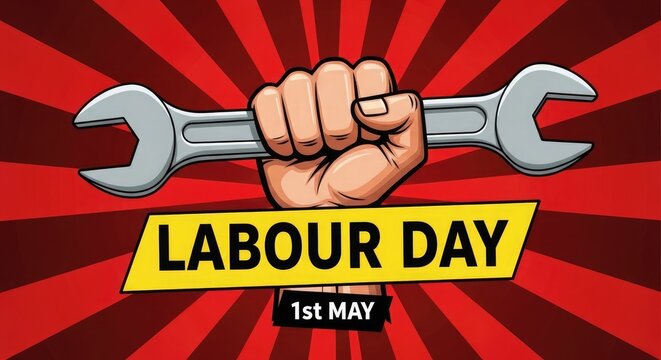 Celebrating labor day with workers rights and unity