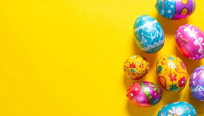 Fototapeta premium colorful easter eggs