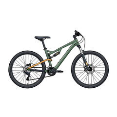 Fototapeta premium Mountain Bike with Black Tires.
