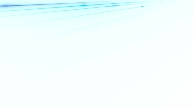 glowing data transmission via fiber optic cable for internet broadband expansion, FTTH, digitization, download, upload, streaming, telecommunications, network, connection, technology, blue, white