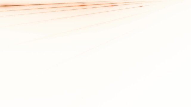 glowing data transmission via fiber optic cable for internet broadband expansion, FTTH, digitization, download, upload, streaming, telecommunications, network, connection, technology, orange, white