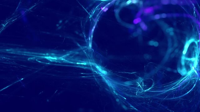 A luminous expansive glowing energy force field, mass in the universe &ndash; science, connections, flow, innovation, dynamism, microscopic, medicine, research, somatic cells, neural network
