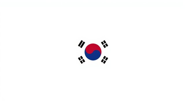 The flag of south korea also known as the taegukgi