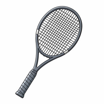 Tennis Racket Sports Equipment Closeup 1.