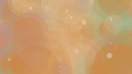 Modern Abstract Background with Soft Orange Circles and Bokeh © Suyono