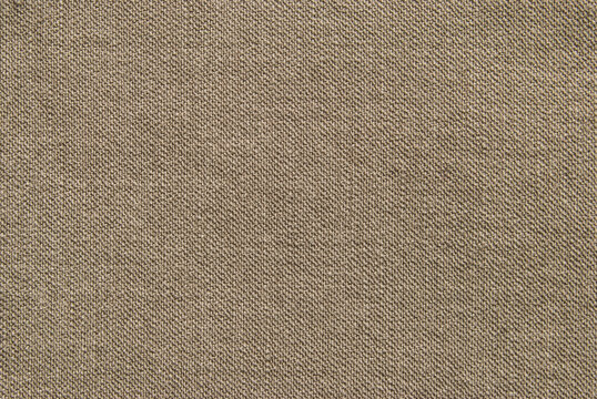 Brown cotton pique fabric texture background