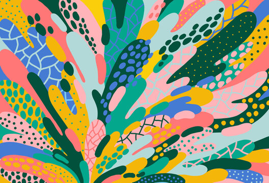 Colorful vibrant splash background, colorful starburst or sunburst background pattern with a splash striped design, Abstract Color Wallpaper