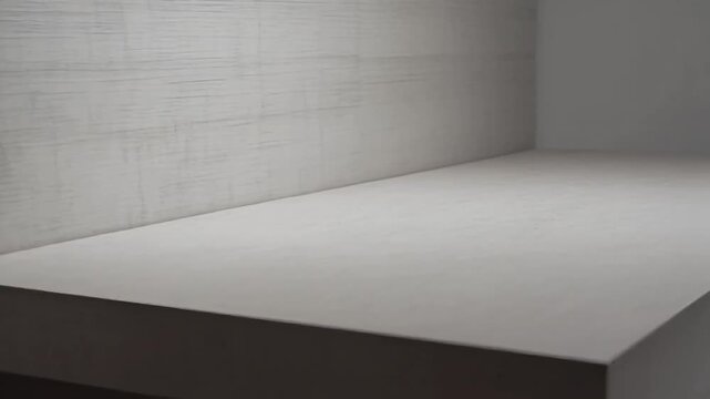 Soft warm grey plaster wall with trowel patterns, gentle diffused lighting