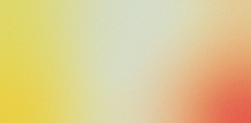 Grainy Gradient abstract background, futuristic summer tropical color gradient Soft yellow and orange gradient background with a light grainy texture for a balanced abstract aesthetic © Nusrat