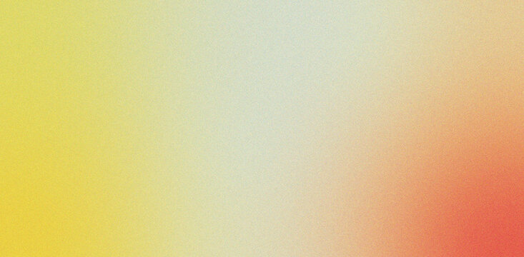Grainy Gradient abstract background, futuristic summer tropical color gradient Soft yellow and orange gradient background with a light grainy texture for a balanced abstract aesthetic