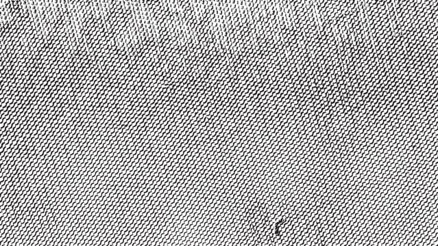 Distressed Zigzag Grunge Pattern Background Vector for Vintage Design
