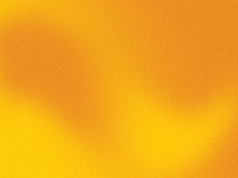 Warmer abstrakter Gradient Hintergrund in Orange und Gelb mit feinem Grain und sanftem Glow