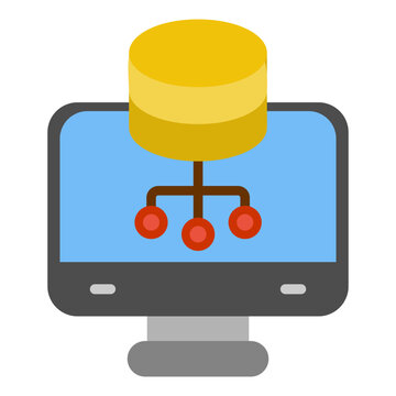 Database Management Vector Icon