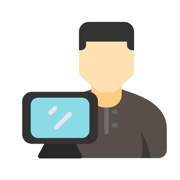 Working Man Vector Icon