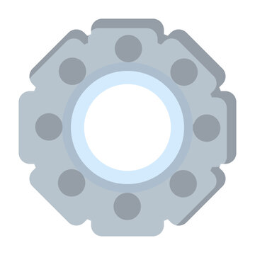 Locknut Vector Icon