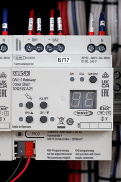 Automation modules with KNX data bus control from Jung. 