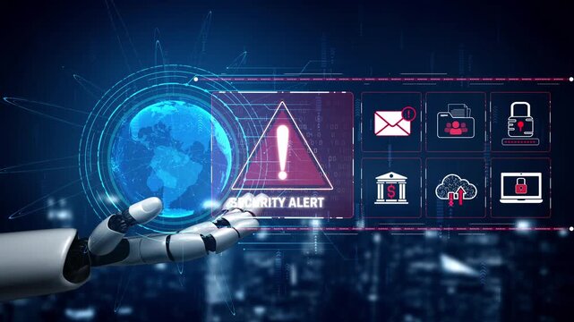 AI identifies cybersecurity threat and breach by protecting data, detecting threat, and preventing security risks in real time Marrow