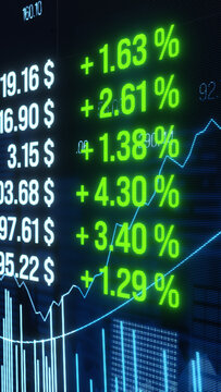 Strong rising gas and crude oil prices, abstract screen, energy crisis. Commodity trading, stock market, exchange, risk, analyzing, trading strategy, oil industry.