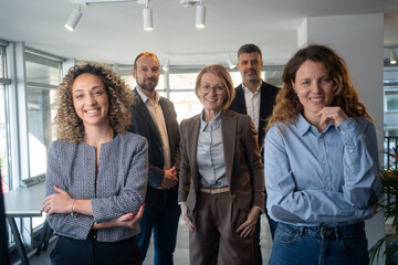 Obraz premium Successful business team