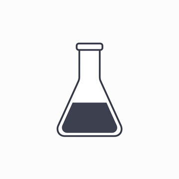Laboratory Erlenmeyer Flask Equipment.