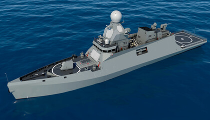 3D Navy Ship © David