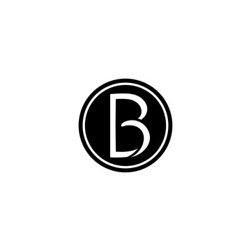 Stylized Letter B Logo Design