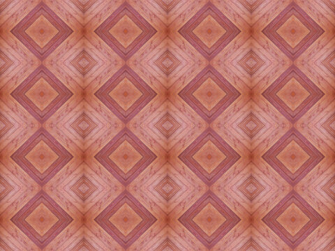 Draufsicht auf rotbraunen Parkettboden