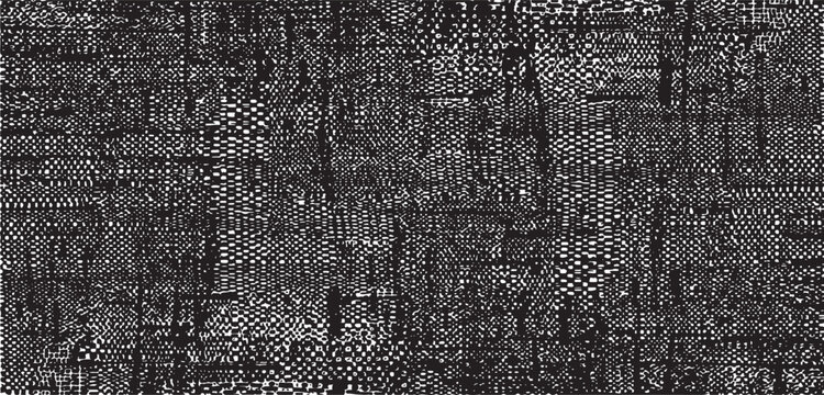 Grunge worn damask pattern design. Distressed fabric texture. Overlay texture design. Vector illustration. Eps10.