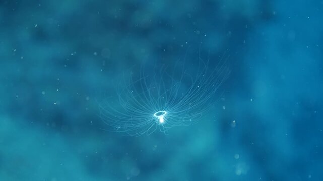 Turritopsis nutricula Turritopsis dohrnii Oceania O. armata immortal underwater closing jellyfish ocean scenery