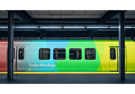 Train Mockup