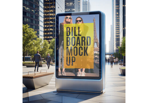 Street Billboard Mockup 70