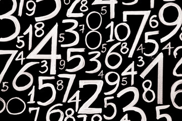 Fototapeta premium Abstract Binary Numbers Background, Digital Data Code Pattern, Futuristic Tech Texture, Big Data, Cyber Security, AI, Fintech, Innovation, Network, Programming Code, Data Flow, Algorithm, High Tech, 
