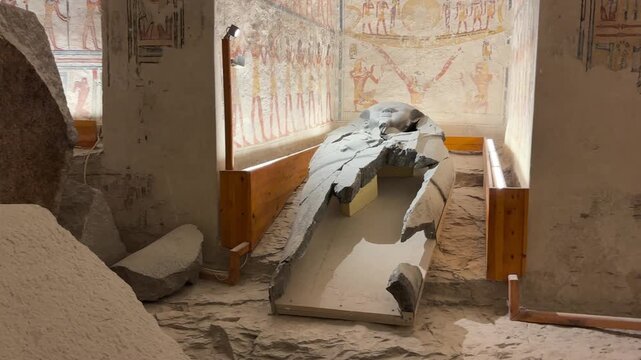 KV9 is a magnificent royal tomb located in the famous Valley of the Kings in Luxor, Egypt, built jointly for Pharaohs Ramses V and Ramses VI.