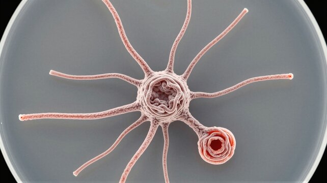 Neural Organoid with Neurites