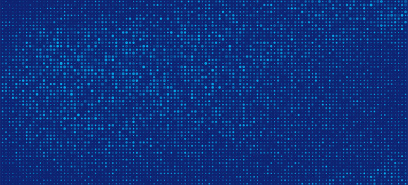 Futuristic Abstract Digital Technology Background. Tech Mosaic Halftone Pattern. Technology or Science Research Presentation Background. Modern