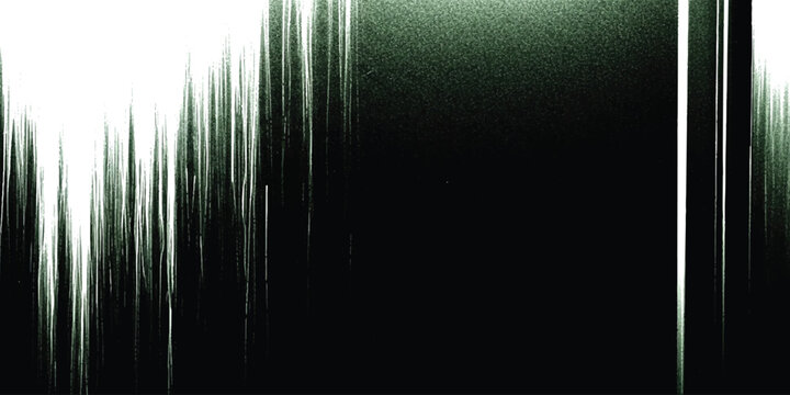 Abstract dark background with vertical white light streaks and a grainy textured overlay effect Vector, illustration