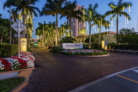 The Boca Raton sunrise angle